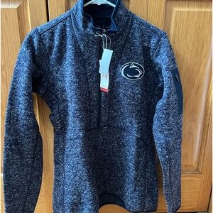 Penn State Antigua Fortune Half Zip Pullover Fleece Size Medium NWT